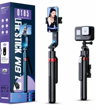 KTS-2466 PARLANTE PORTATIL BLUETOOTH 8" * 2 MICROFONO INALAMBRICO