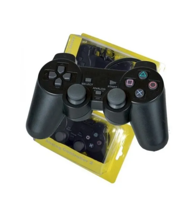 JOYSTICK PLAY 2 BLISTER AMARILLO CON MARCA