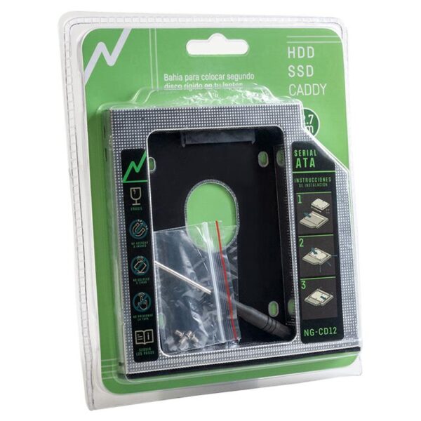 NG-CD12  ADAPTADOR DISCO 12.7MM caddy disk