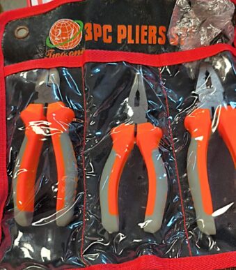 SET DE 3 PINZAS MOD 5918