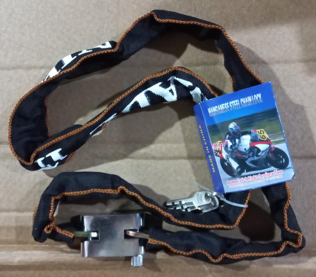 CADENA BICI CON CANDADO CADENA BICI CON CANDADO