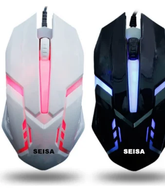 mouse gamer seisa dn-n818 (solo hay negro)