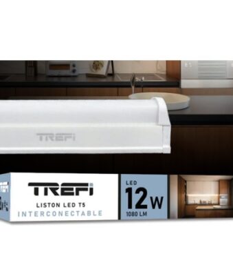 LISTON T5 CON INTERRUPTOR 12W FRIA 90CM TREFI