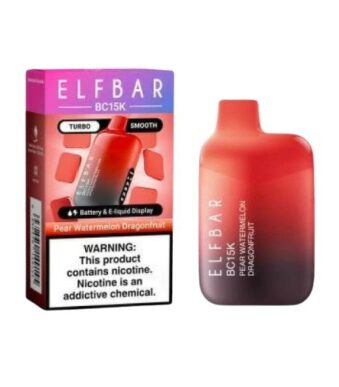 VAPER ELFBAR KIWI WATERMELON APPLE 15000 PITADAS
