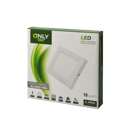 plafon aplicar frio redondo 18w only