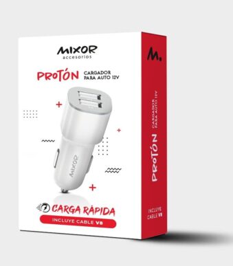 cargador auto mixor proton tipo c