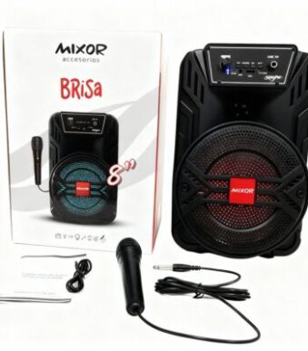 PARLANTE 8 CON MICROFON MIXOR BRISA