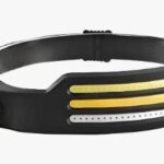 LINTERNA FRONTAL MINERO TRIPE LED CON SENSOR