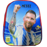 mochila jardin doble cierre 12" 3 d messi
