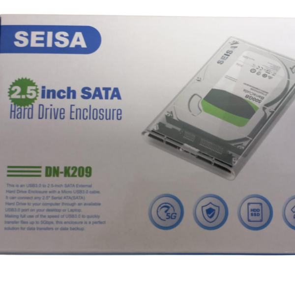 carry disk case para disco de 2,5" dn-k209 seisa 3.0