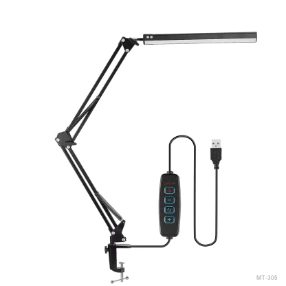MT-305 LAMPARA DE MESA USB seisa caja azul