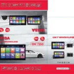 QM-7200 ESTEREO BLUETOOTH DOBLE CHIP PANTALA DE 7" CON CARPLAY