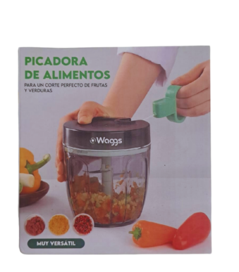 PICADORA DE ALIMENTOS WAGG COD CDVE-02