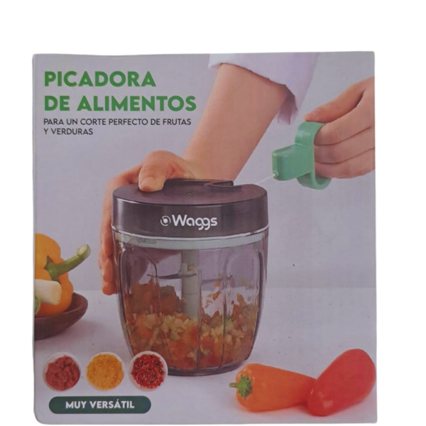 PICADORA DE ALIMENTOS WAGG COD CDVE-02