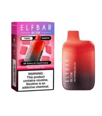VAPER ELFBAR WATERMELON ICE 15000 PITADAS
