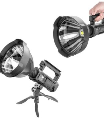 Linterna Reflector Led W5119 Recargable Busca Huellas 4m