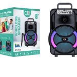 parlante bluethoot 8" con microfono bt8105