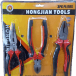 set de 3 pinzas 8" 0786