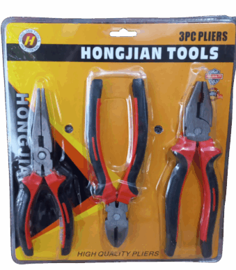 set de 3 pinzas 8" 0786