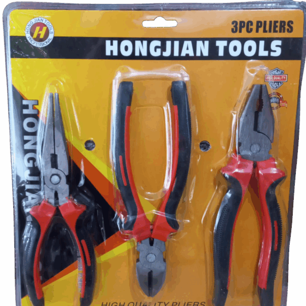 set de 3 pinzas 8" 0786