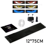 LED-S16128 CARTEL LED FLEXIBLE 12*75CM USB/12V