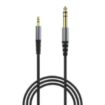 XC-S5013 CABLE DE AUDIO DE 3.5MM A 6.35MM DE 3 PINES