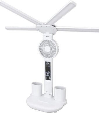 Lampara Led De Escritorio Con Ventilador SKU DL1105