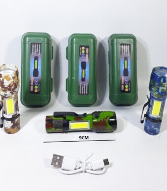 LINTERNA MINI CAMUFLADA RECARGABLE