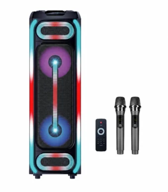 PARLANTE BLUETOOTH 12" X2 + 2 MIC INAL Y CONTROL REMOTO YX-Q2251 SIN DESCUENTO