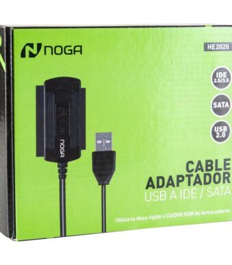 CABLE ADAPTADOR USB 2.0 A IDE/SATA HE-2020 NOGA