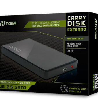 CARRY DISK EXTERNO UB 2.5 SATA NOGA 2.0