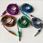 CABLE DE AUDIO AUXILIAR 3.5 MM PLUG A 3.5 MM PLUG METALICO