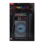 KTS-2198 PARLANTE BLUETOOTH 8" CON MICROFONO INALAMBRICO