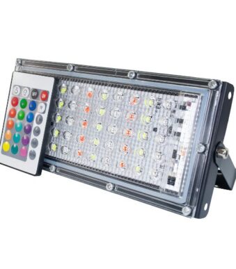 Reflector led 50W RGB TODOS LOS COLORES