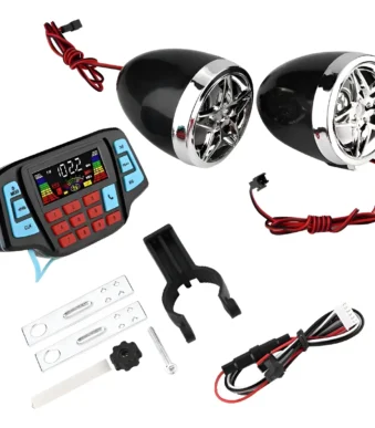 YY-528-BT SISTEMA ESTEREO CON PARLANTES PARA MOTOS