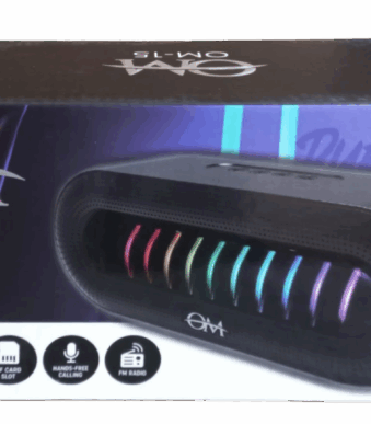 parlante bluethoot luces om-15
