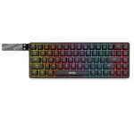 DN-K68-TC TECLADO MECANICO CABLEADO DE 68 TECLAS CON CABLE TIPO C REMOVIBLE