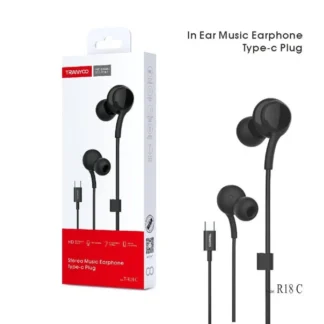 T-R18C AURICULAR TIPO C CON CABLE