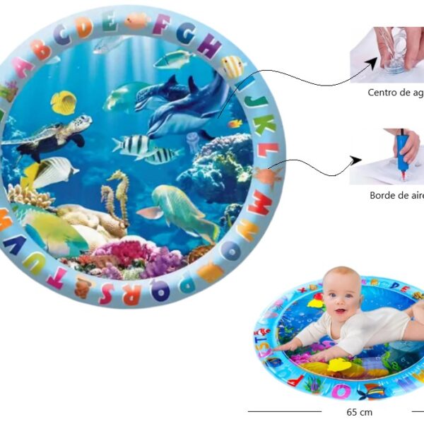 alfombra inflable para bebes