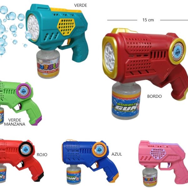 PISTOLA BURBUJERA A PILA BG-03