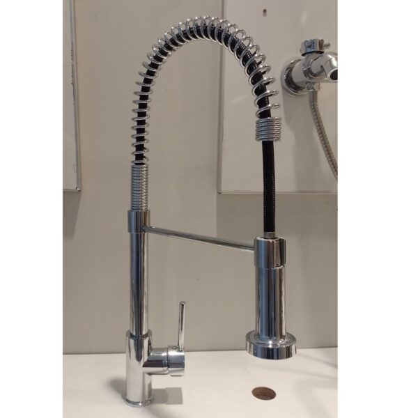 GRIFERIA MONOCOMANDO ALTO FLEXIBLE TIPO GOURMET 50CM  mod. dl322 c0023 -258