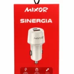 CARGADOR SINERGIA 12V-24V USB + USB C 30W PD - CARGA RAPIDA  AUTO
