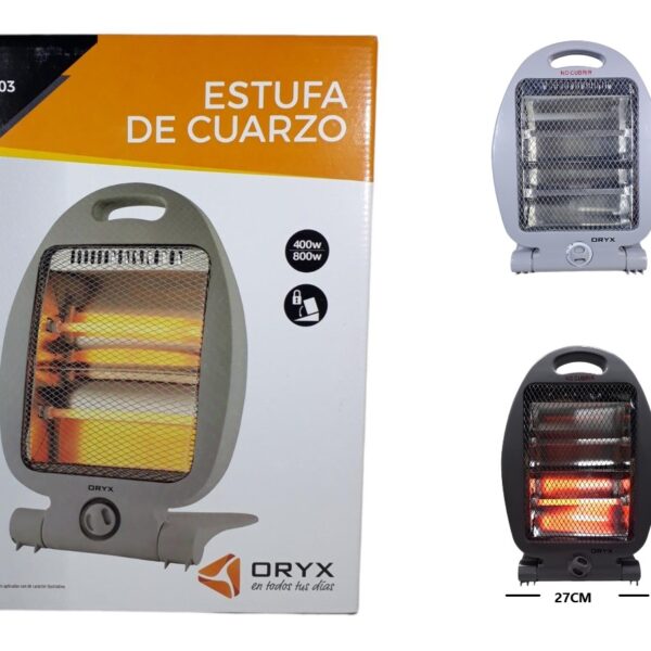 estufa de cuarzo oryx