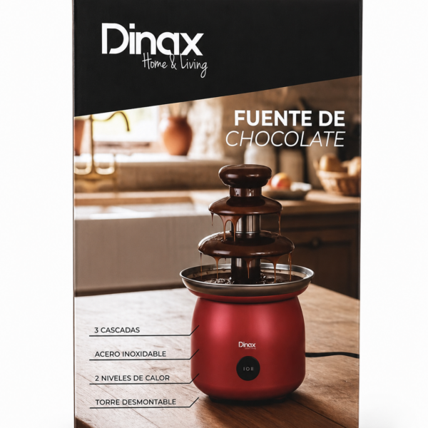 FUENTE DE CHOCOLATE 3 NIVELES DINAX DXCHOCOCAS