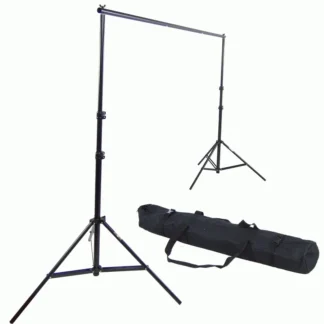 soporte porta pantalla 2.6m x 3 m con 2 tripodes (no inclye pantalla)