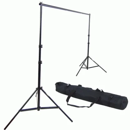 soporte porta pantalla 2.6m x 3 m con 2 tripodes (no inclye pantalla)