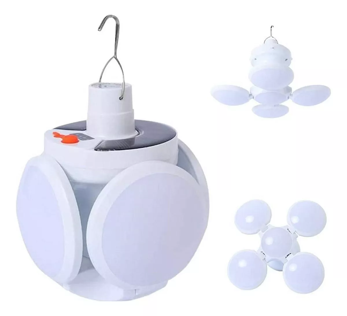 Lampara Colgante Tipo Bombilla Solar Recargable Usb 5 Luces 8801 Lampara Colgante Tipo Bombilla Solar Recargable Usb 5 Luces 8801