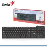 Teclado Genius Kb-100x Usb Español Negro Pc