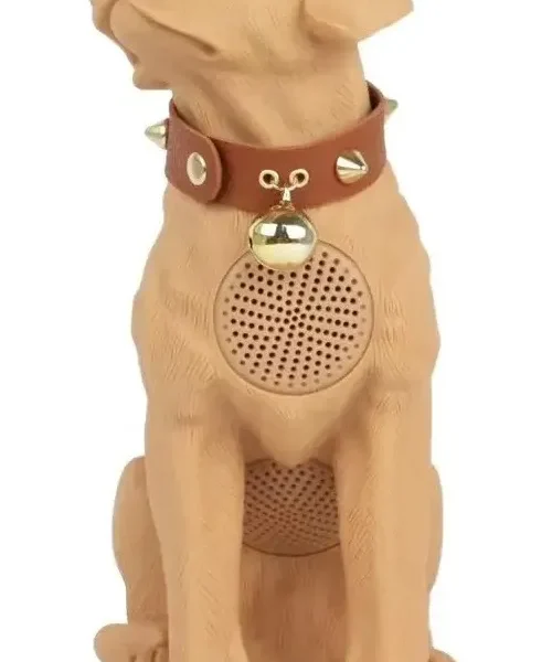 parlante usb con readio forma de perro