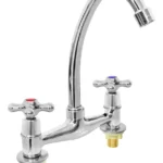 CANILLA DOBLE COMANDO DE COCINA PARA MESADA YGCO96451